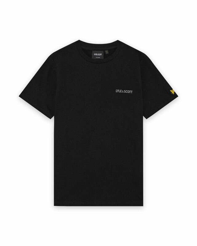 Lyle & Scott |Logo print Tshirt | Black