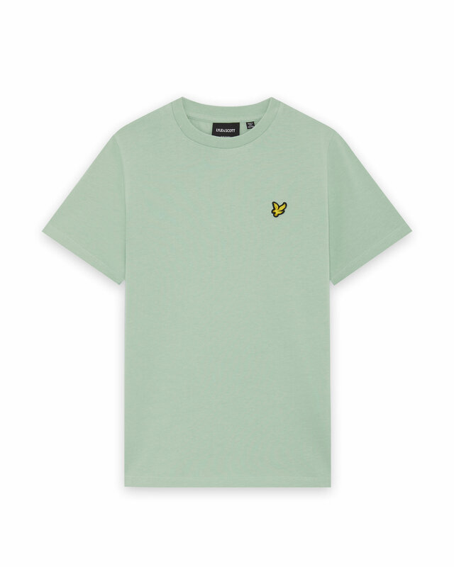 Lyle & Scott |Plain basic Tshirt | Turquoise shadow