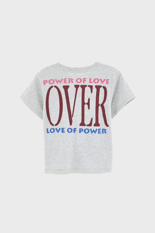 Bellerose | Art T shirt |Light grey