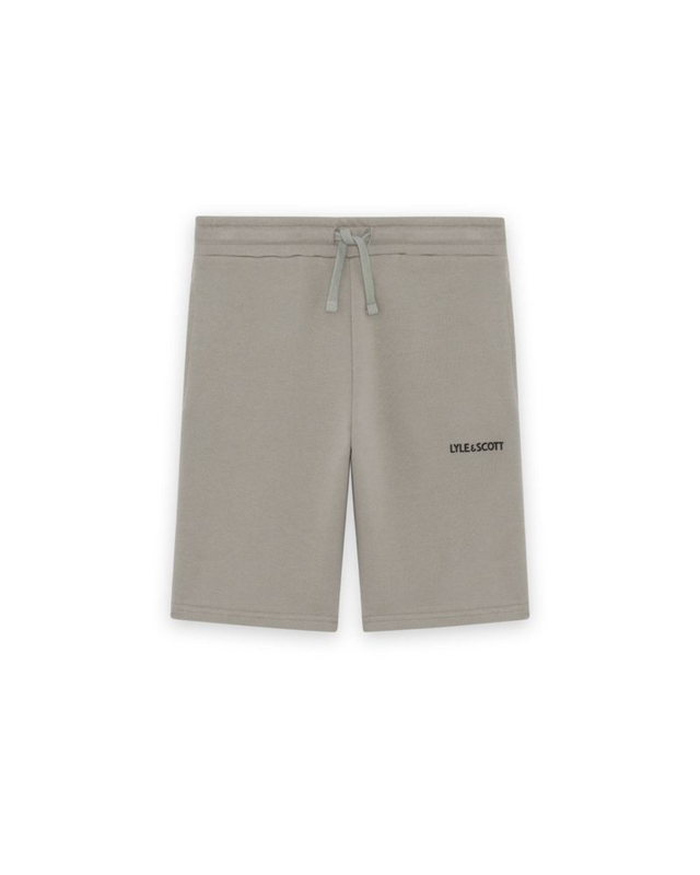 Lyle & Scott |Logo print short | Cold Grey