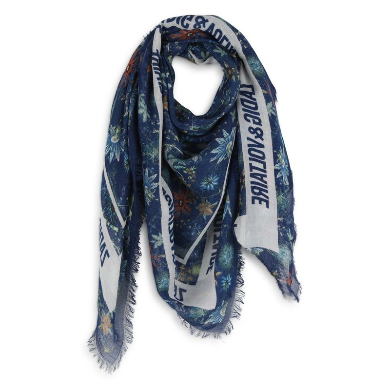 Zadig & Voltaire | Sjaal | Blauw