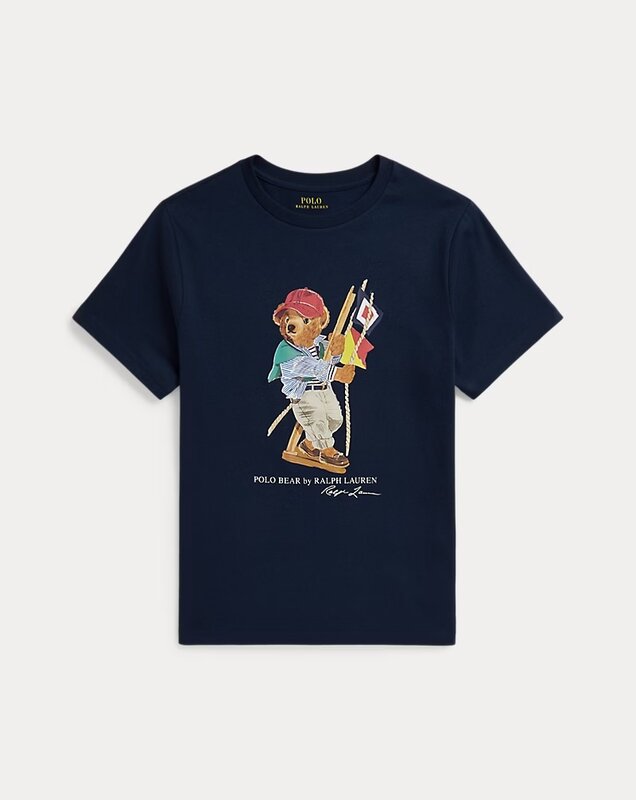 Ralph Lauren | Bear T-shirt | Newport navy