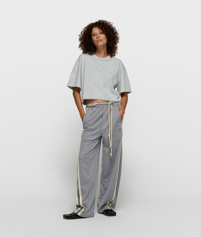 10Days | Tick cotton shirt | Clean blue