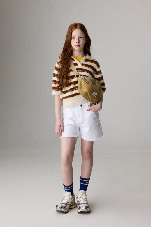 Bellerose | Jeans short | White 