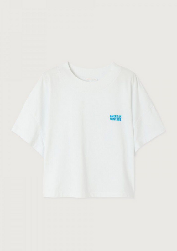 American Vintage | Tee | White | logo 