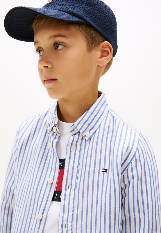 Tommy Hilfiger | Linen blend stripe shirt 