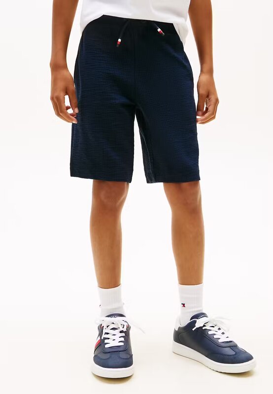 Tommy Hilfiger | Jersey seersucker short | Navy