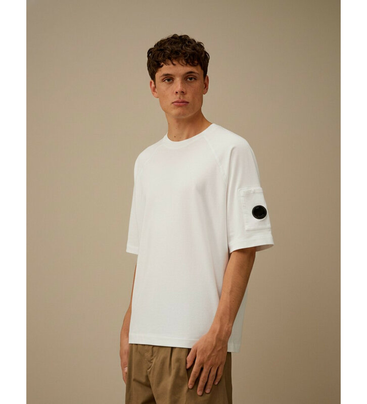 CP Company | Oversized  tee | Gauze white