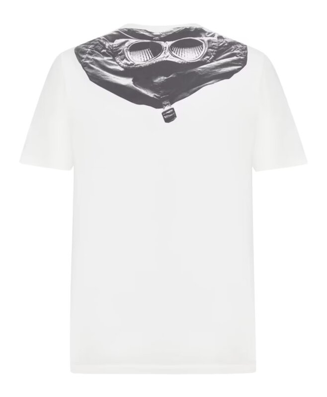 CP Company | Big Logo  tee | Gauze white