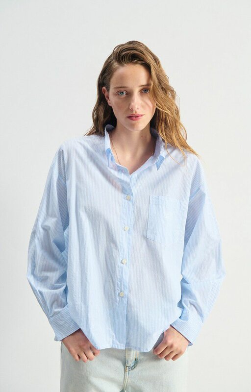 American Vintage |Stripe shirt | Blue
