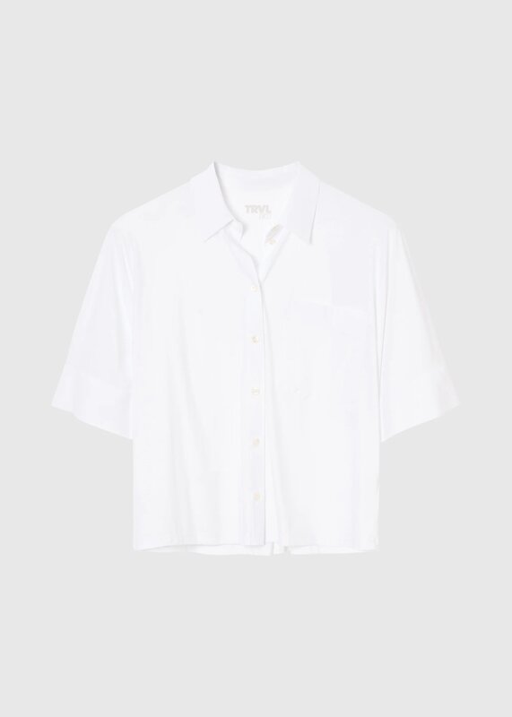 TRVL | Travel shirt | White