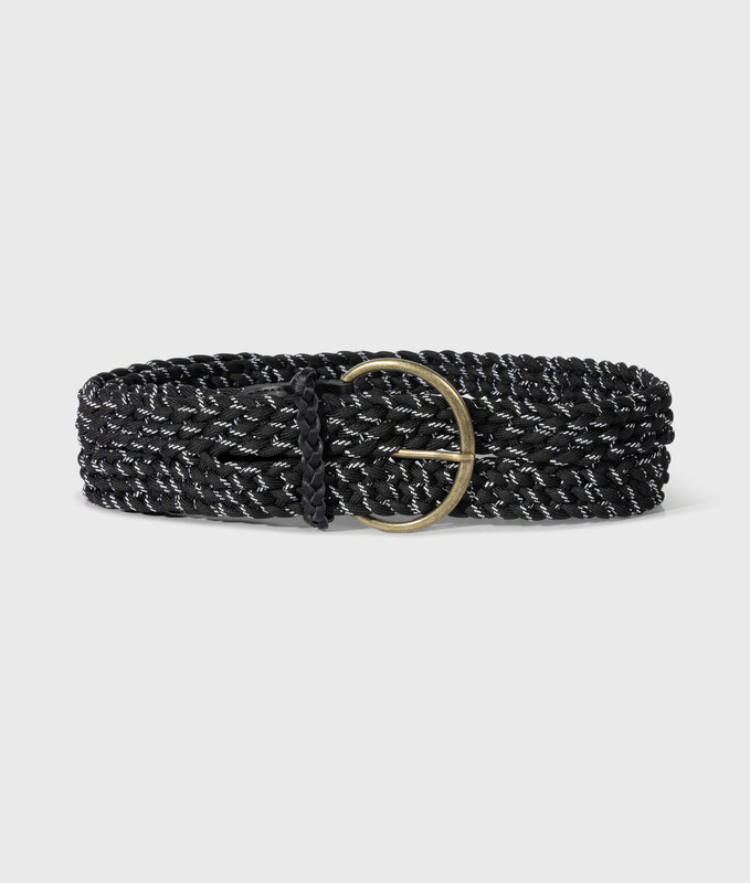 10Days | Braided belt |  Black