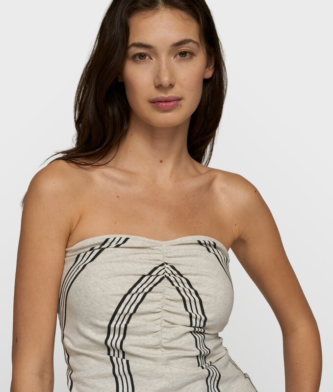 10Days | Strapless top | Soft white mele
