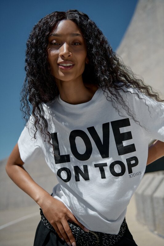 10Days | Love petite tee | White 