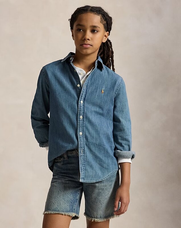 Ralph Lauren | Jeans shirt | Mid blue