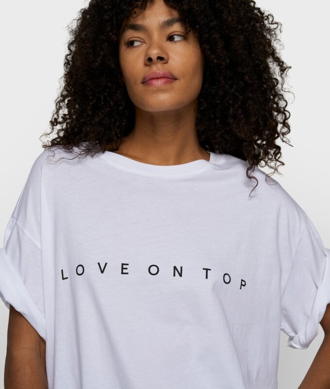 10Days | Love tee | White 