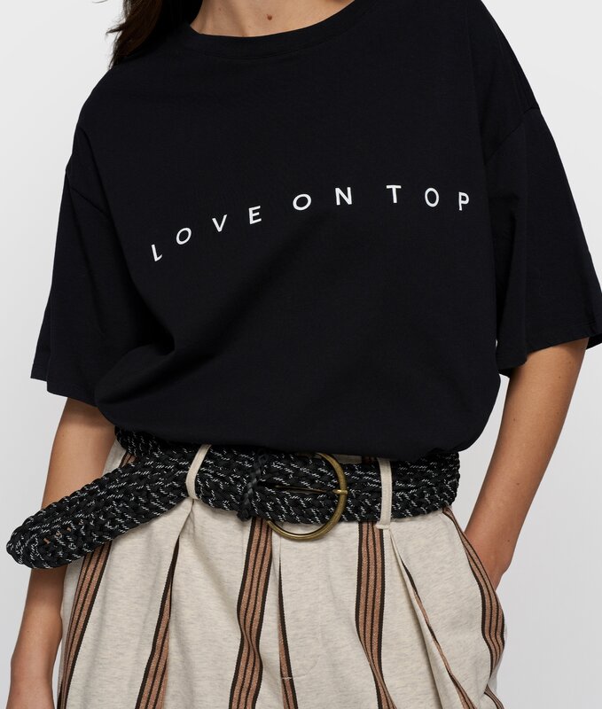 10Days | Love tee | Black