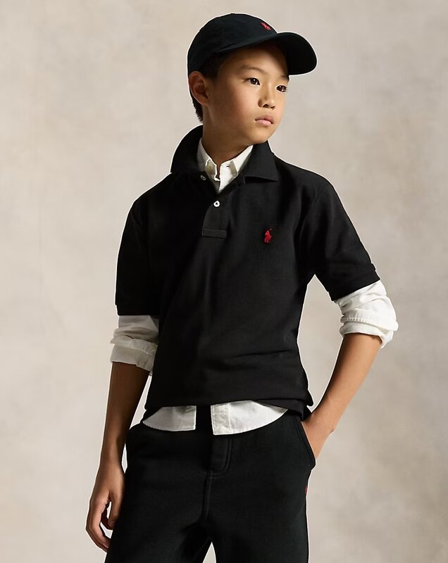 Ralph Lauren | Basic mesh polo | Black