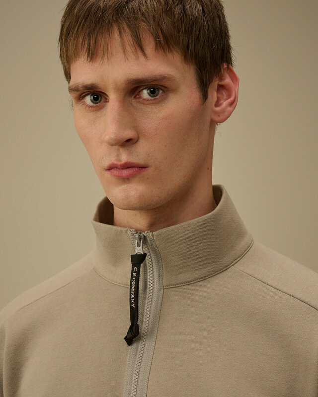 CP Company | Zip sweater | Light Sand