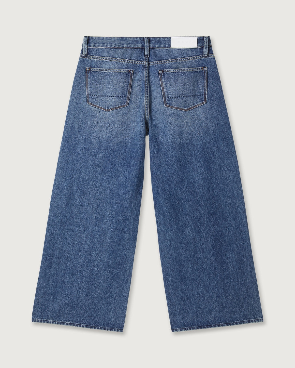 Denham | Keira Wide Leg Jeans - Mid Blue