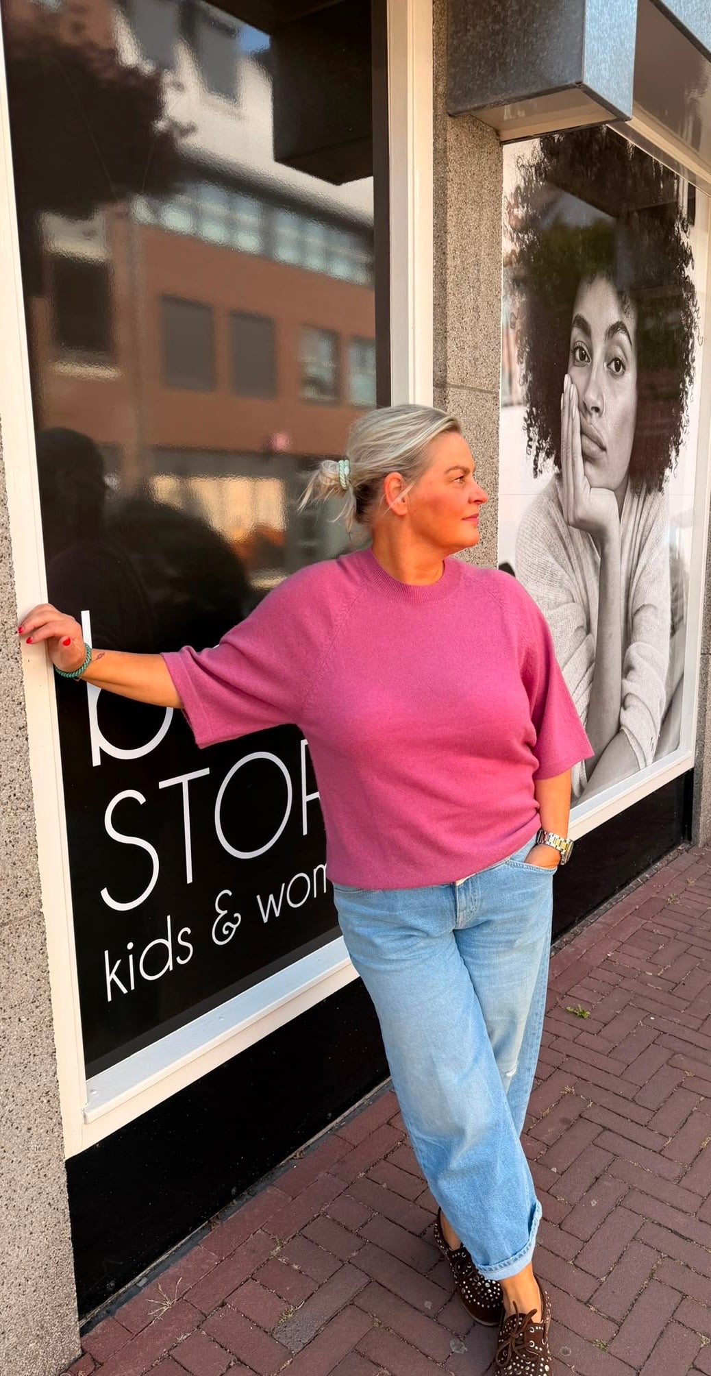 absolute cashmere | trui leana old mauve