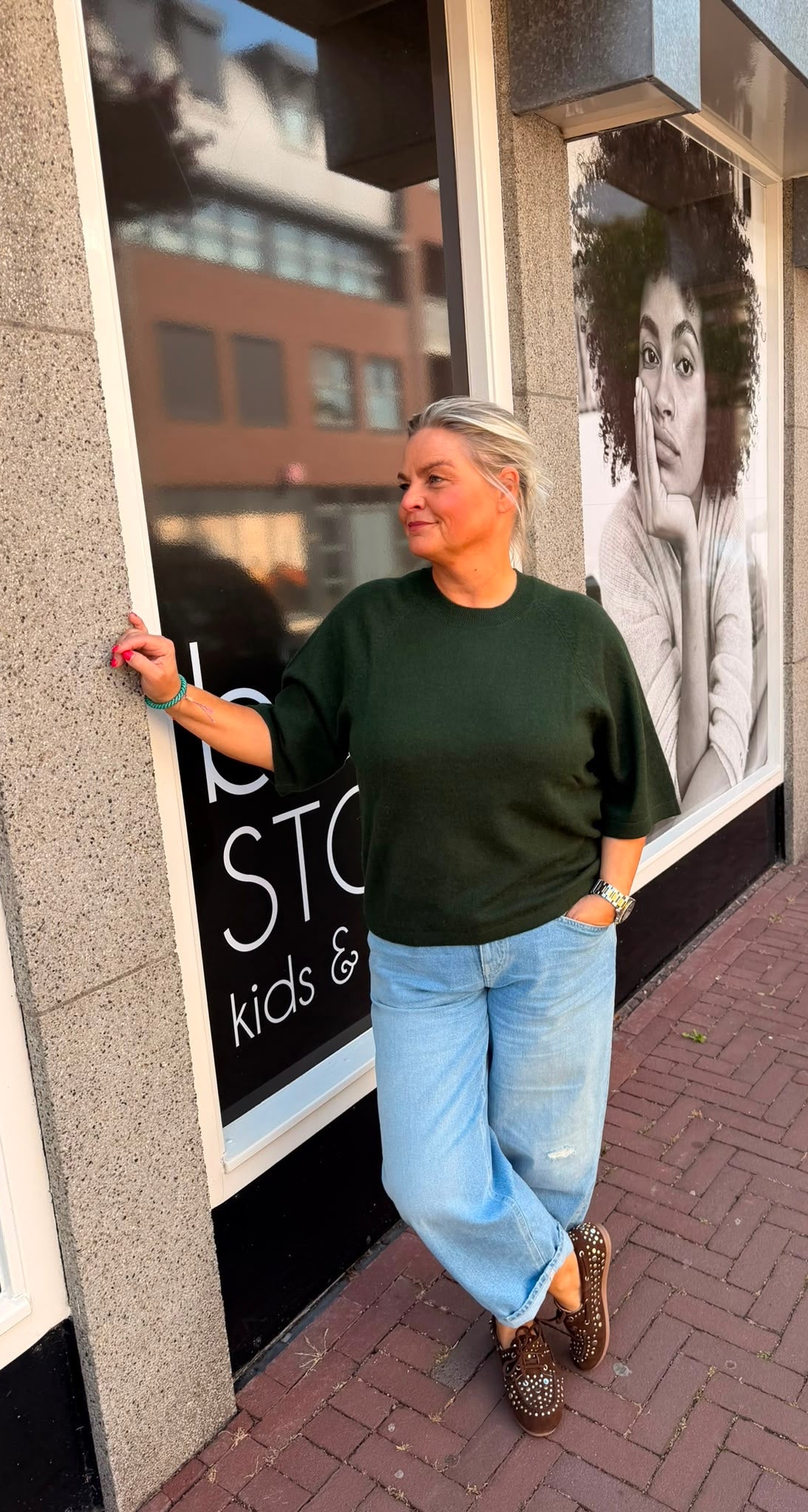 absolute cashmere | trui leana dark artichoke