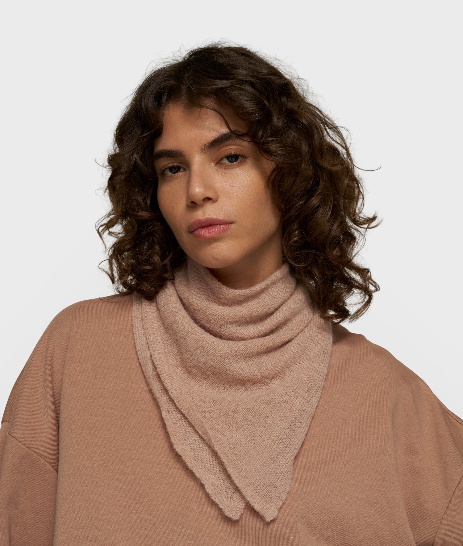 10Days | Knit Scarf | Light Fudge