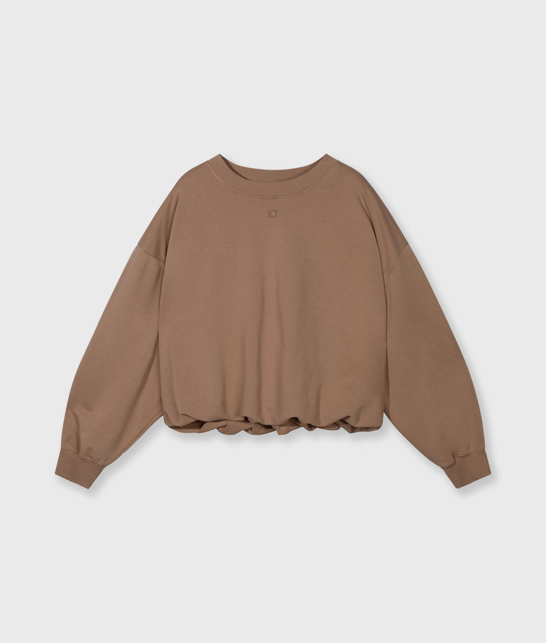 10Days | Pleated Sweater | Light Fudge