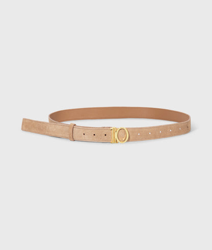 10Days | Monogram suede belt