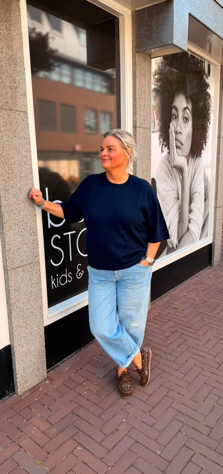 Absolute Cashmere | Trui Leana Navy