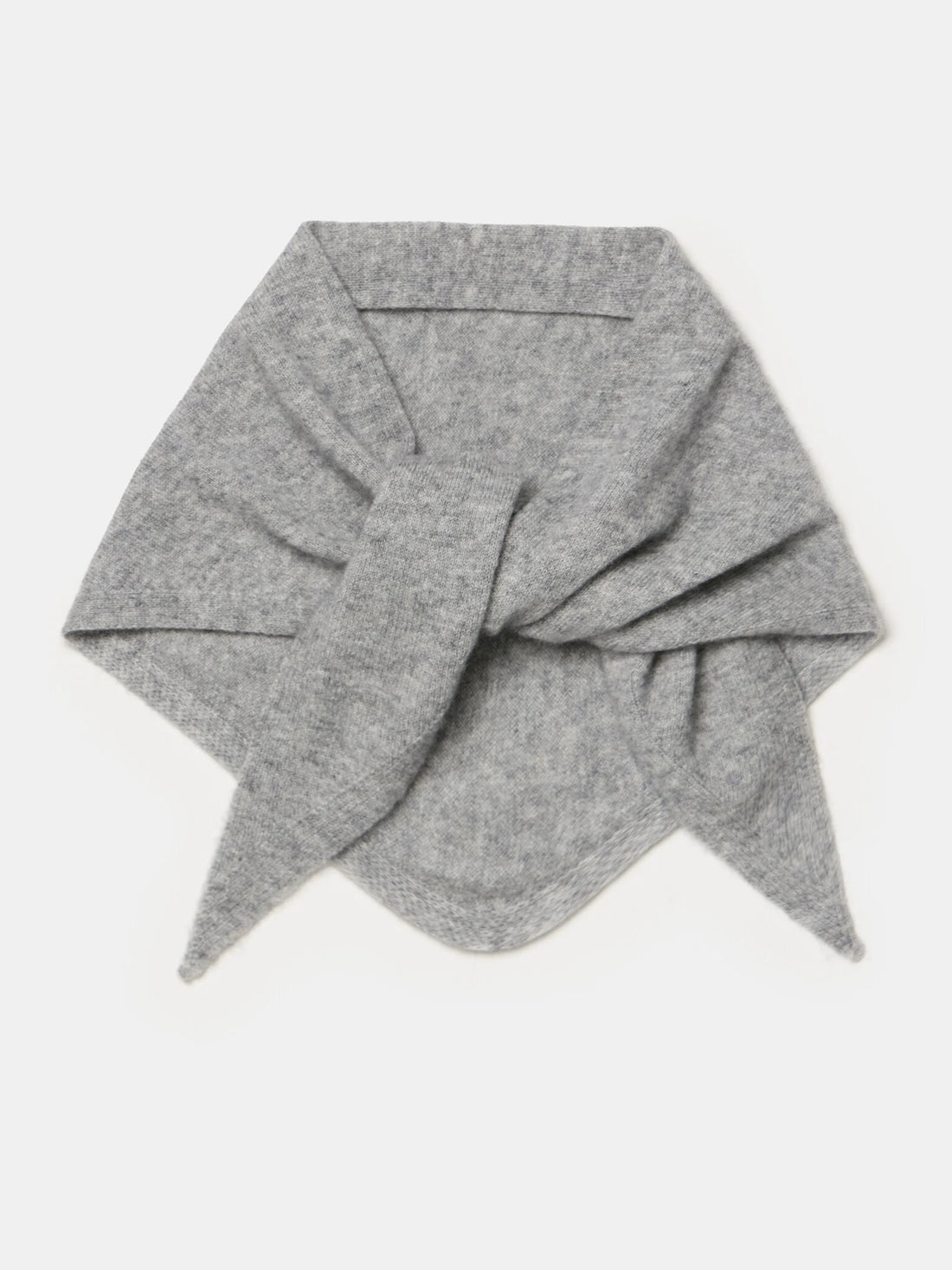 Cosy Sjaalmania | Triangle Small Mid Grey Melee