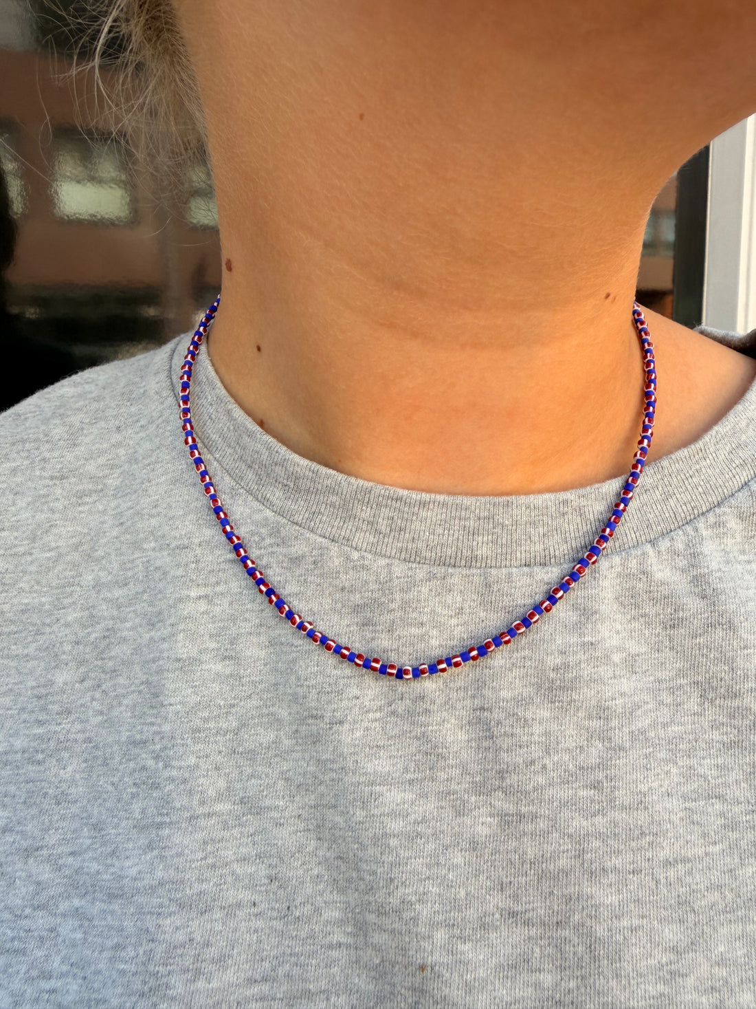 Lucky One Blue Necklace