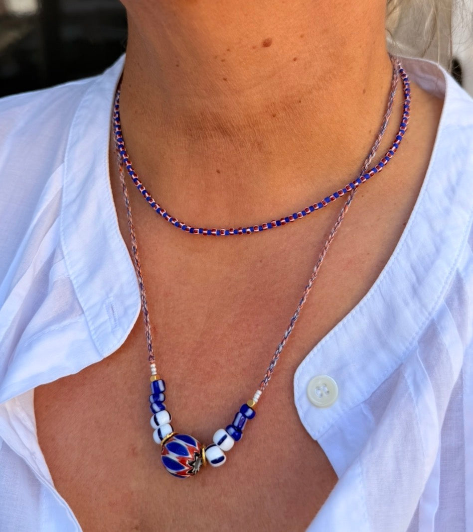 Blue Tide Necklace