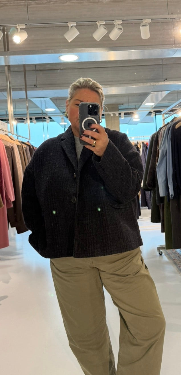 Zenggi | Wool Boxy Coat