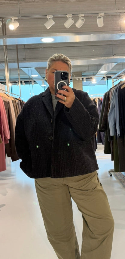 Zenggi | Wool Boxy Coat