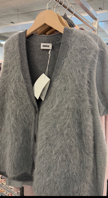 Zenggi | Sleeveless Fur Alpaca Vest