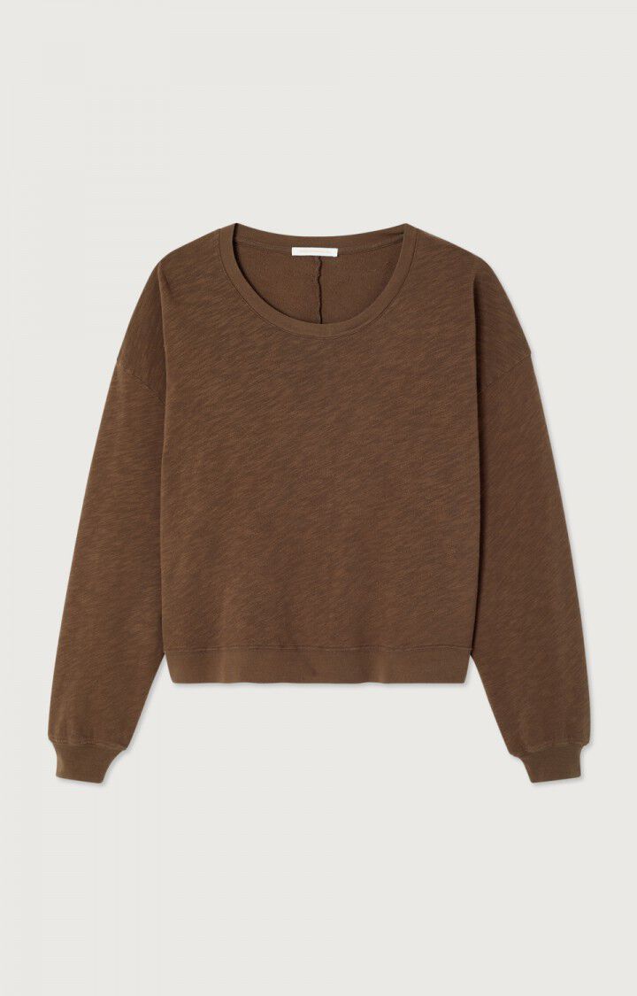 American Vintage | Long Sleeve Sonoma Kastanje bruin