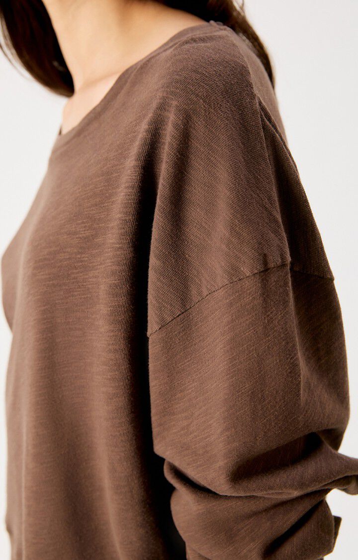 American Vintage | Long Sleeve Sonoma Kastanje bruin