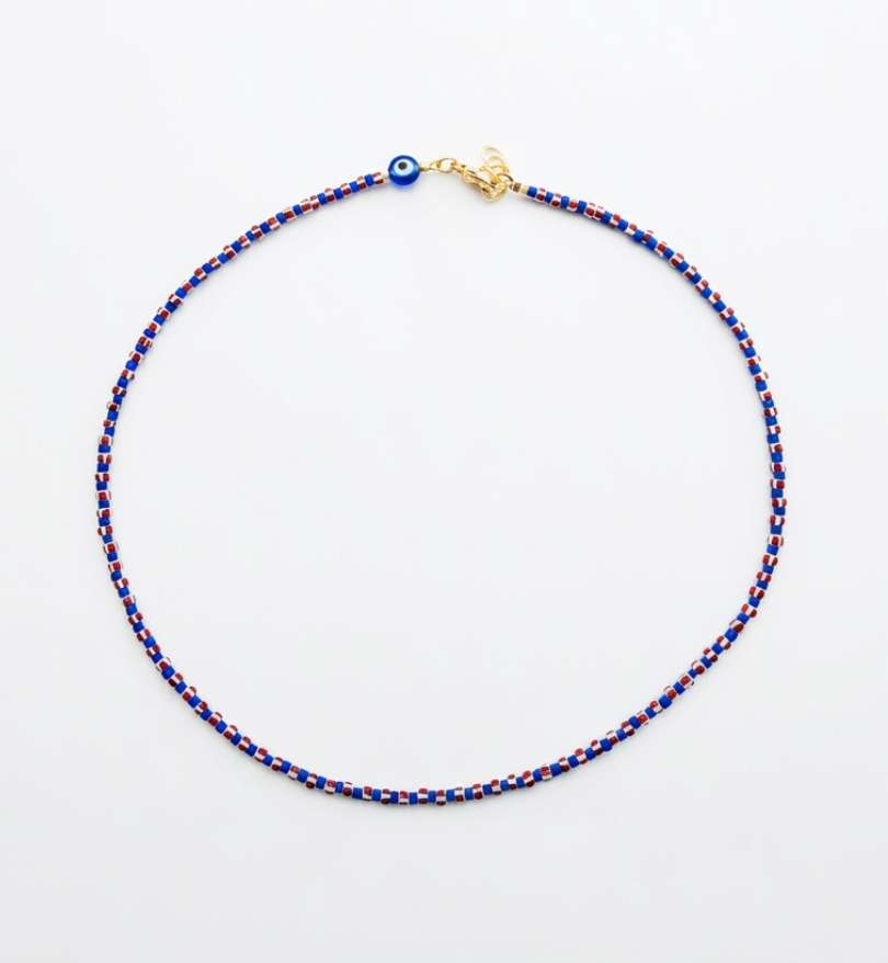 Lucky One Blue Necklace