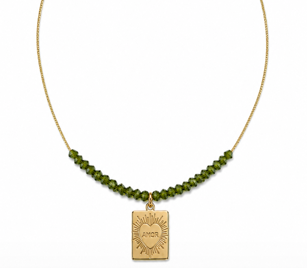 Green Amor | Necklace
