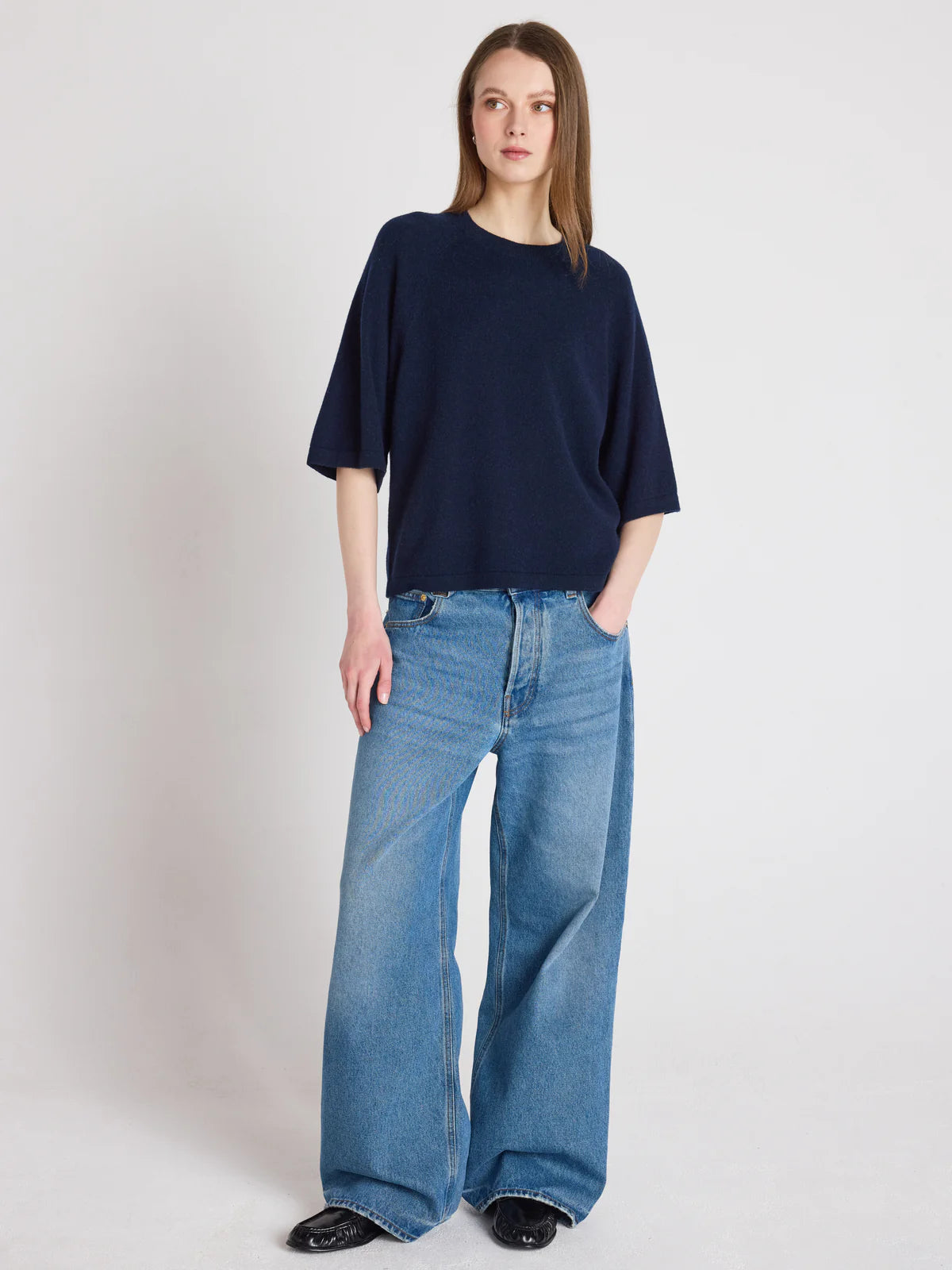 Absolute Cashmere | Trui Leana Navy