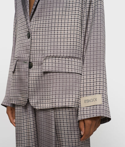 10Days | Fluid blazer check