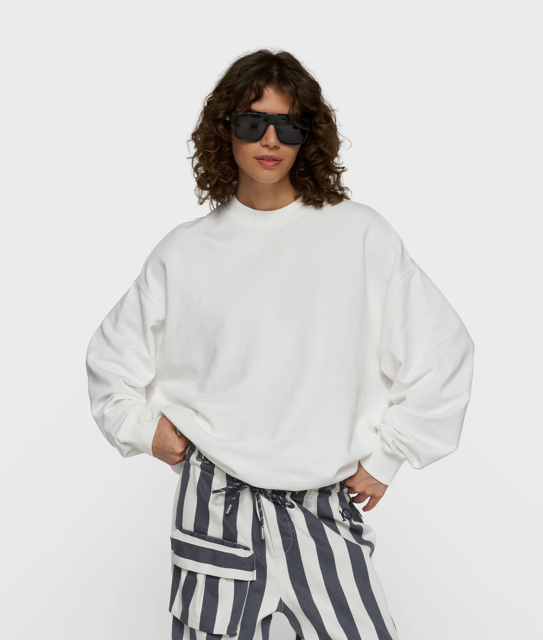 10DAYS | Baseball Sweater Yin Yang