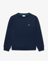 Lacoste Unisex Crewneck Sweater Navy Blauw voorkant