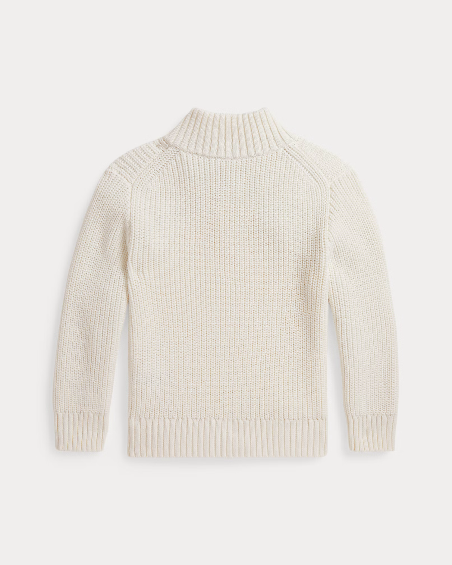 Polo Ralph Lauren katoenen trui met kwartrits – Nevis, achterkant