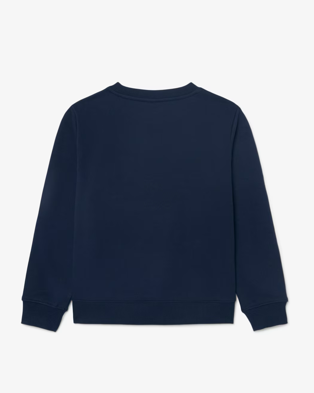 Lacoste Unisex Crewneck Sweater Navy Blauw achterkant