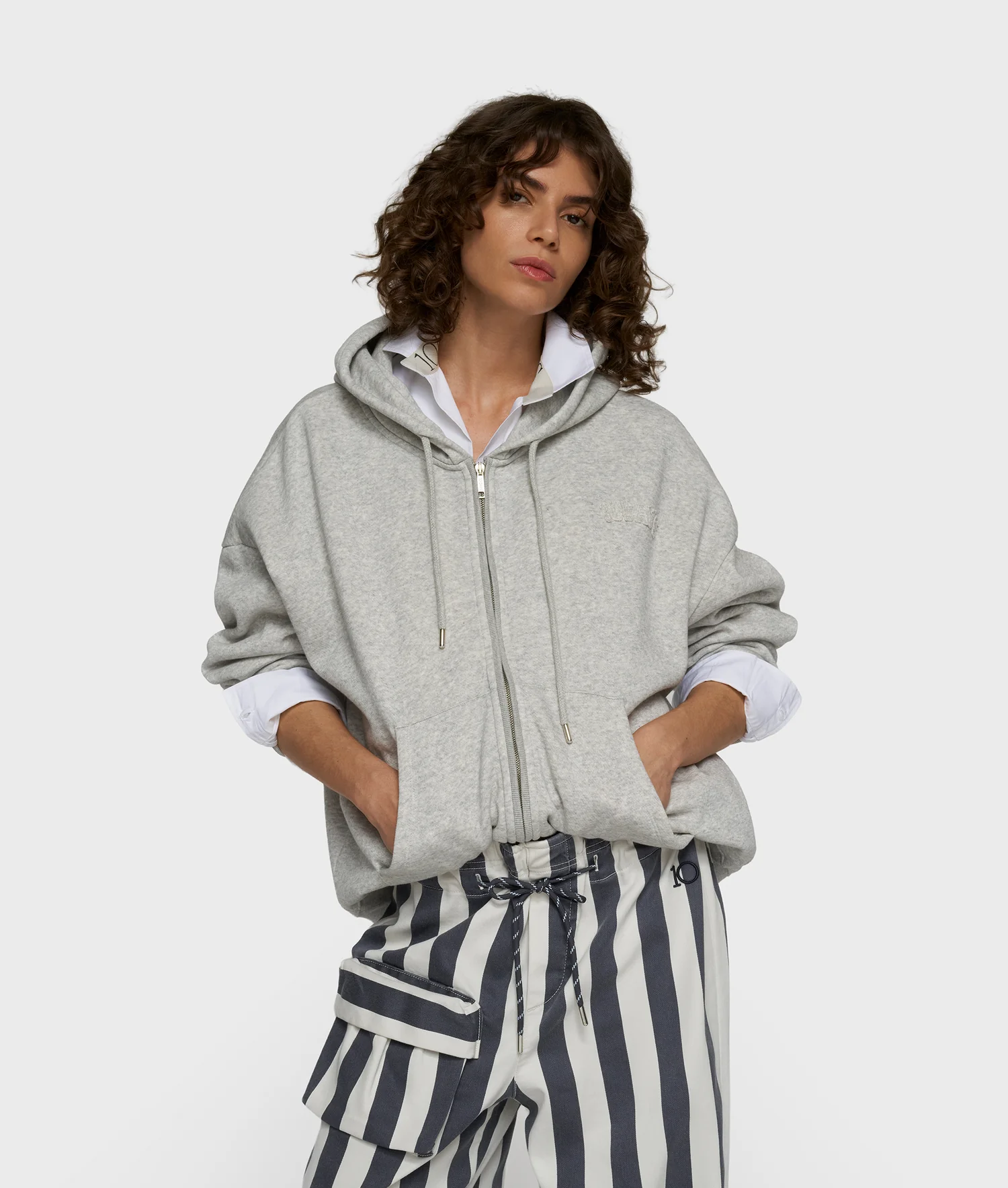 10DAYS | Zip Cardigan