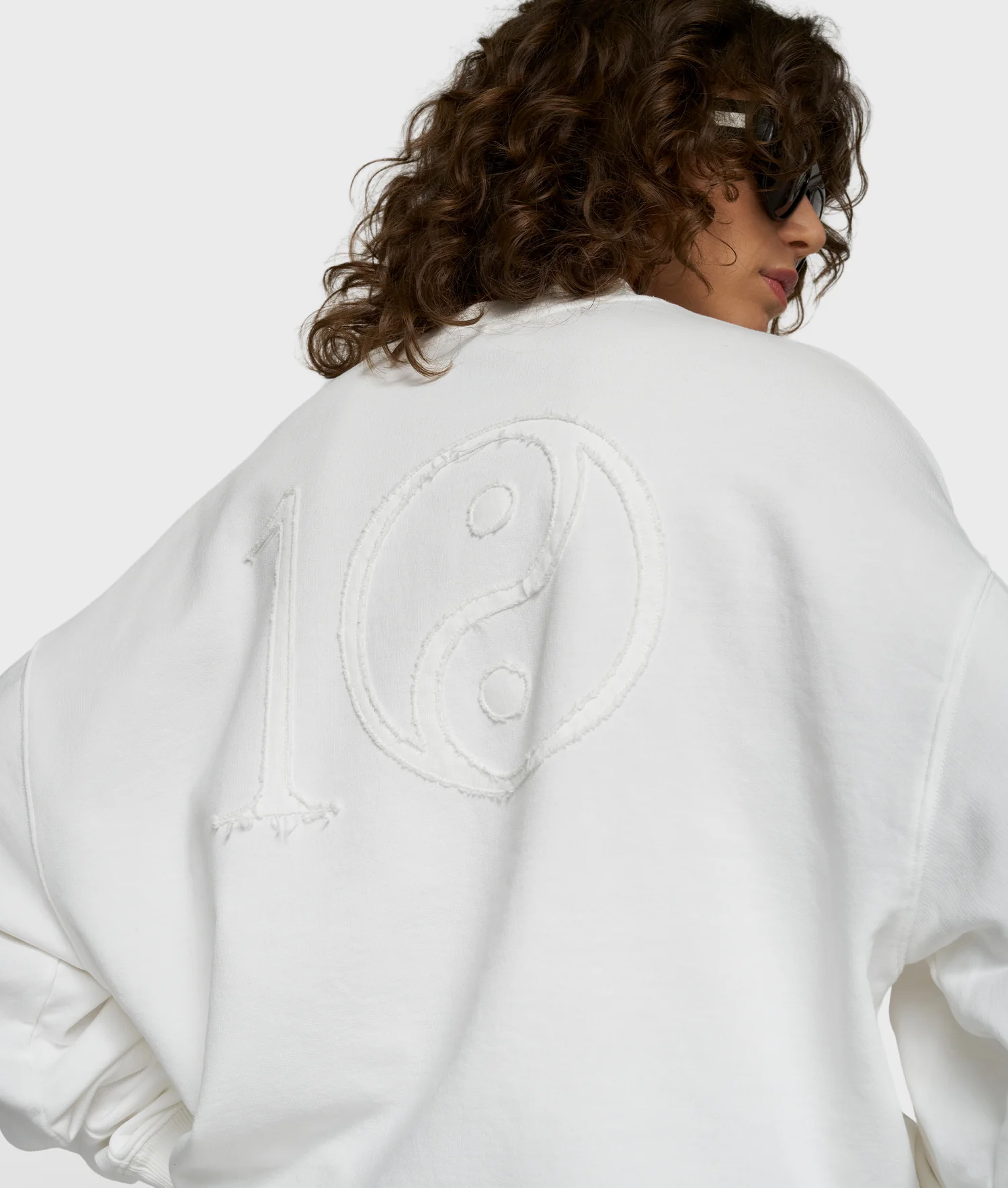 10DAYS | Baseball Sweater Yin Yang