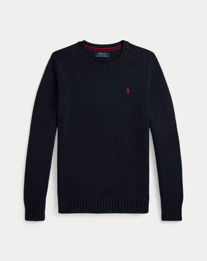 Polo Ralph Lauren katoenen trui – Navy voorkant