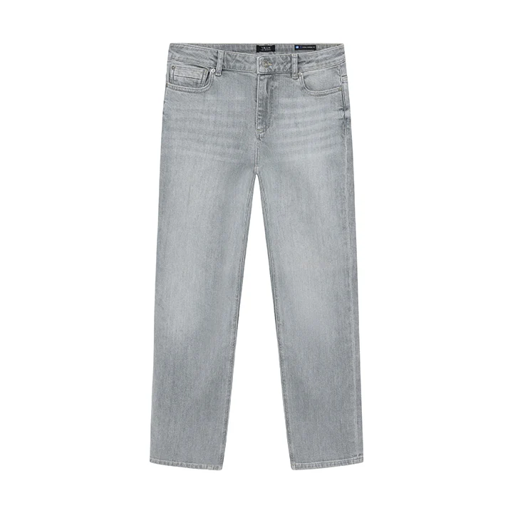 2613 Straight Wide Fit Jeans Used Grey Denim - productfoto